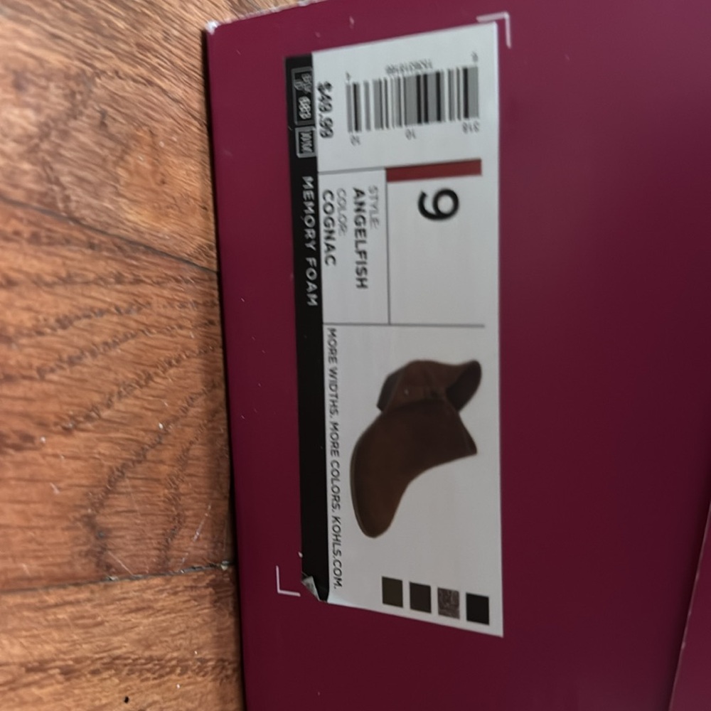 SO Angelfish Memory Foam Ankle boots - Picture 8 of 9